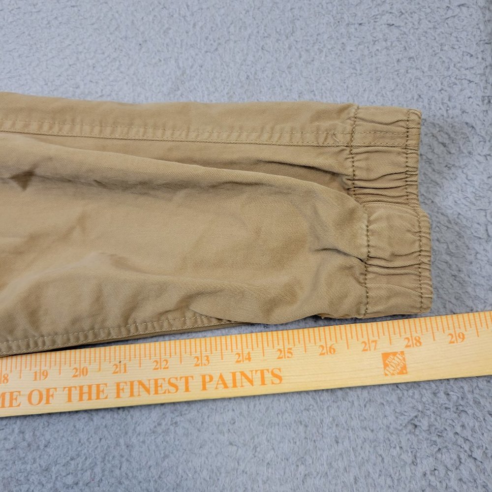 Arizona Jeans Cargo Jogger Pants Men's Size 34 Tapered Fit Elastic Cuffs Beige - Picture 12 of 12